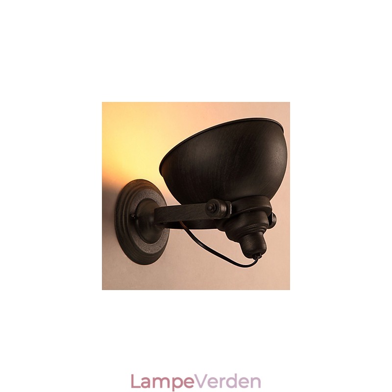 Loft Smedejern Pot Creative Vintage Væglampe Lights