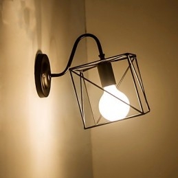 American Industry Væglamper Nostalgisk Vintage Lron Loftgang Væglampe Til Balkon