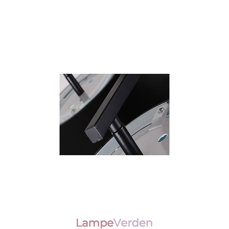 Flush Mount 3 lys Metal Akryl Simple Modern