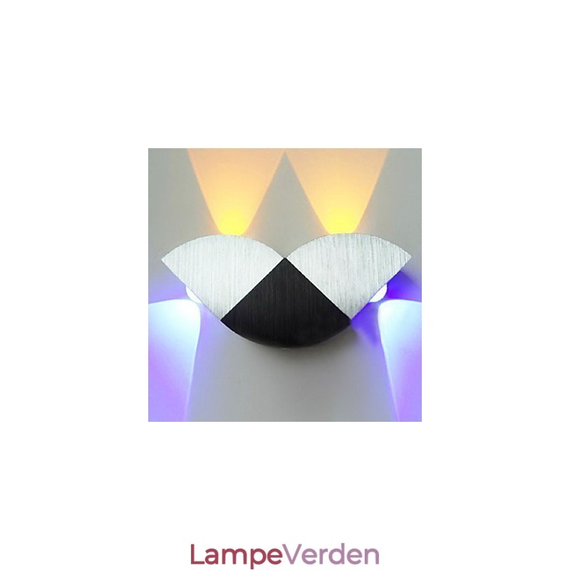 Mini Style Flush Mount væglamper Modern Contemporary Metal