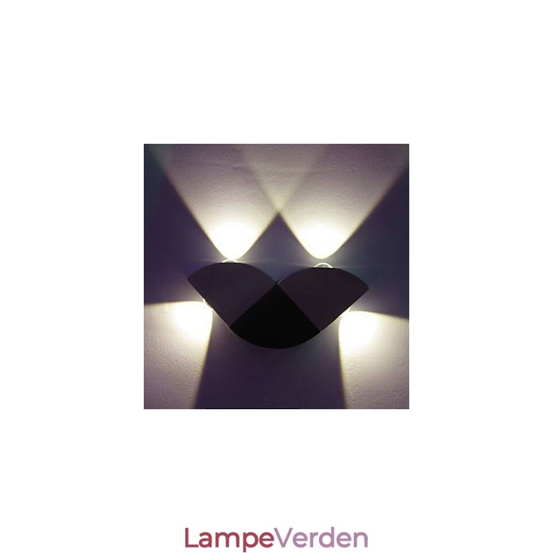 Mini Style Flush Mount væglamper Modern Contemporary Metal