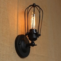 Retro minimalistiske industrielle designere Balkon Gangtrapper Lampe Dekorativ væglampe