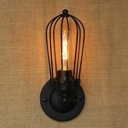 Retro minimalistiske industrielle designere Balkon Gangtrapper Lampe Dekorativ væglampe