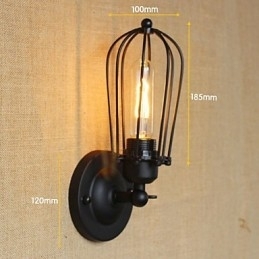 Retro minimalistiske industrielle designere Balkon Gangtrapper Lampe Dekorativ væglampe