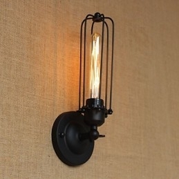 Retro Minimalistisk Industriel Sengebord Gang Trapper Balkon Dekorativ Væglampe