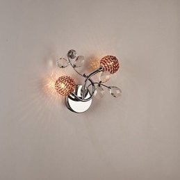 Væglamper Krystal Mini Style Moderne Moderne Metal