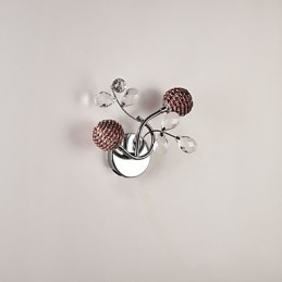 Væglamper Krystal Mini Style Moderne Moderne Metal