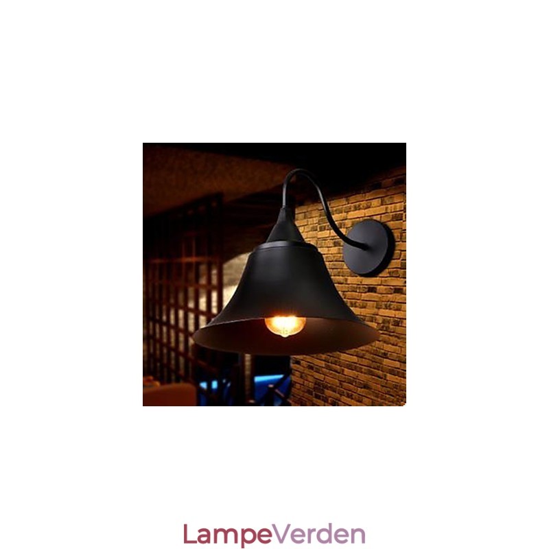 American Country Iron Cap Væglampe Smedejern Væglampe Archaize Srestoring Ancient Ways