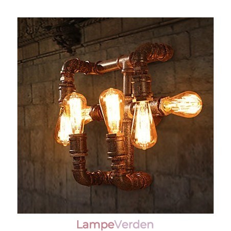 Retro Bar Iron Wall Sconces Mini Style Rustik Lodge Metal