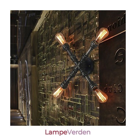 Væglamper Mini Style Rustik Lodge Metal