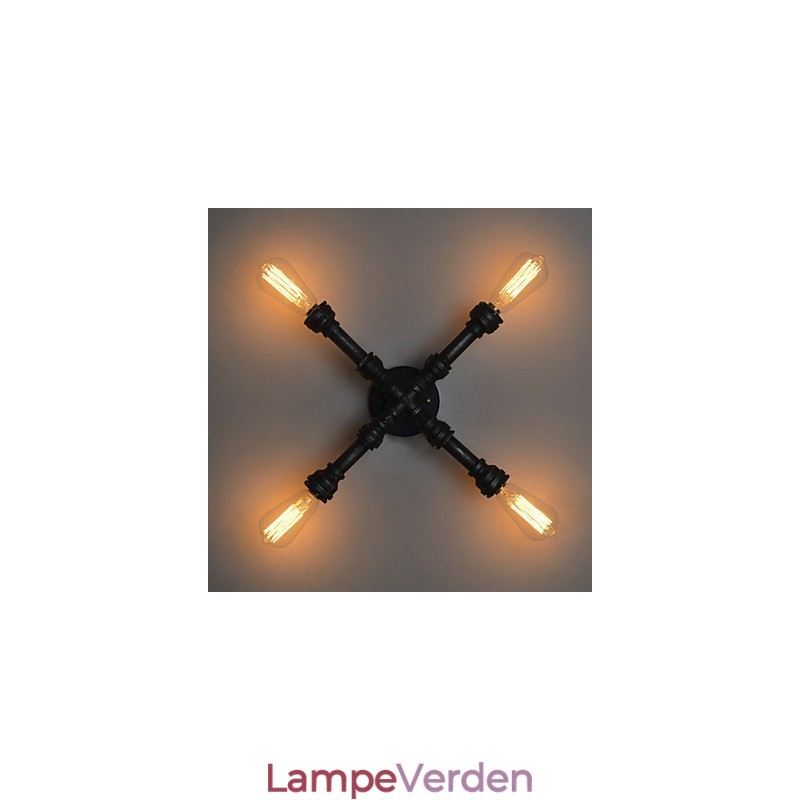 Væglamper Mini Style Rustik Lodge Metal