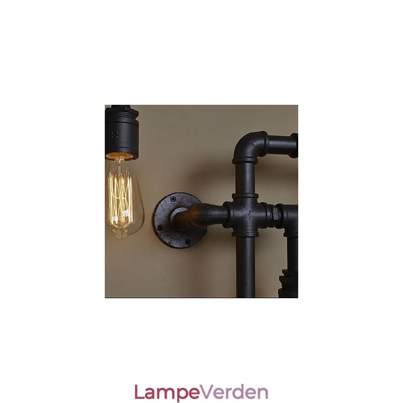 Wall Sconces 5 Light Water Pipe Iron Mini Style Industrial Style Country Metal