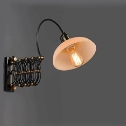 Vintage Industriel Amerikansk Country Restaurant Soveværelse Studie Kreativ Trappe Gang Lampe Teleskopjern Væglamper