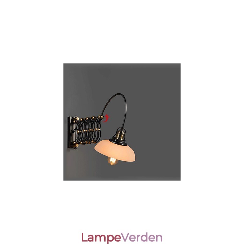 Vintage Industriel Amerikansk Country Restaurant Soveværelse Studie Kreativ Trappe Gang Lampe Teleskopjern Væglamper