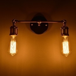 Væglamper til hjemmet Væglampe Minimalistisk interiør Gang Smedejernslampe Soveværelses sengelamper til stuen