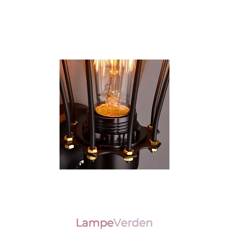 Væglamper til hjemmet Væglampe Minimalistisk interiør Gang Smedejernslampe Soveværelses sengelamper til stuen