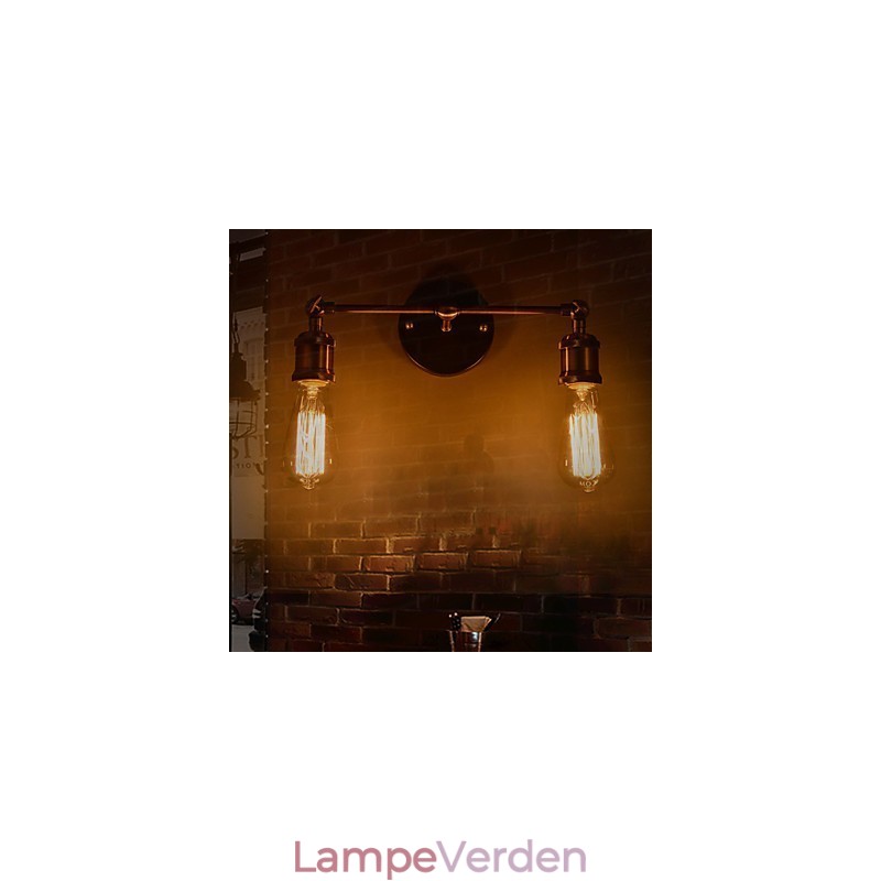 Væglamper til hjemmet Væglampe Minimalistisk interiør Gang Smedejernslampe Soveværelses sengelamper til stuen