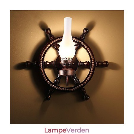 Væglampe One Light og Glas