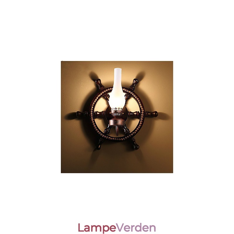 Væglampe One Light og Glas