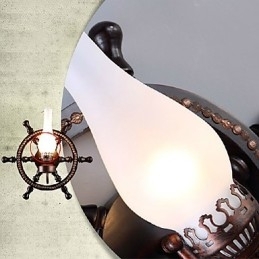 Væglampe One Light og Glas