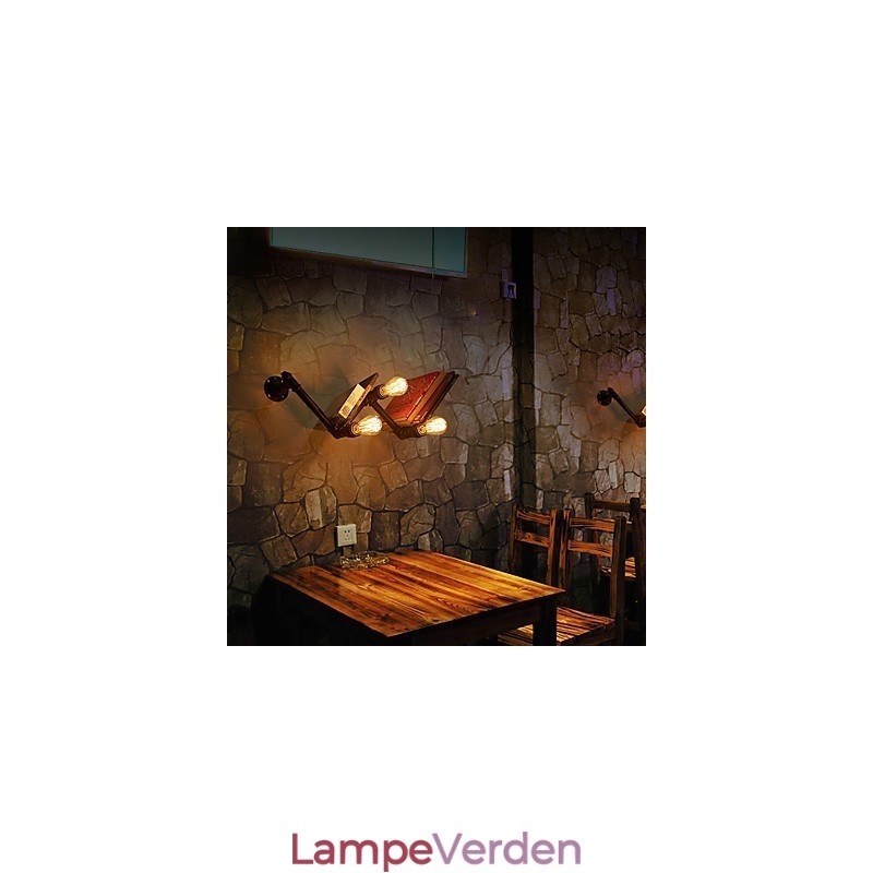 Retro metal sengekanter Væglampe Village Pastoral Stue Væglamper Spisestue Væglampe