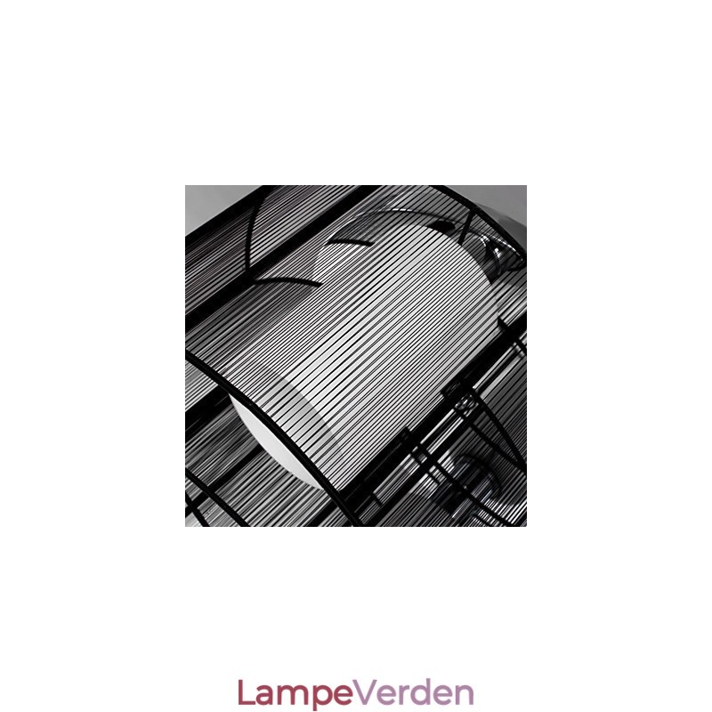Loftslampe Moderne Design 2 Lys Sort