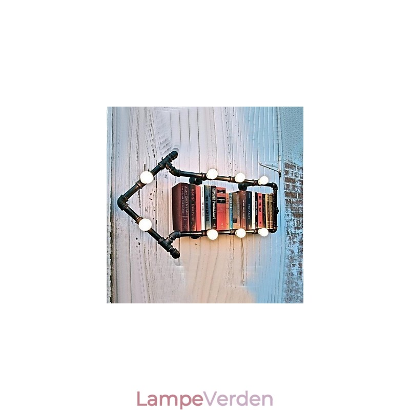 Industriel vandvæg i amerikansk stil