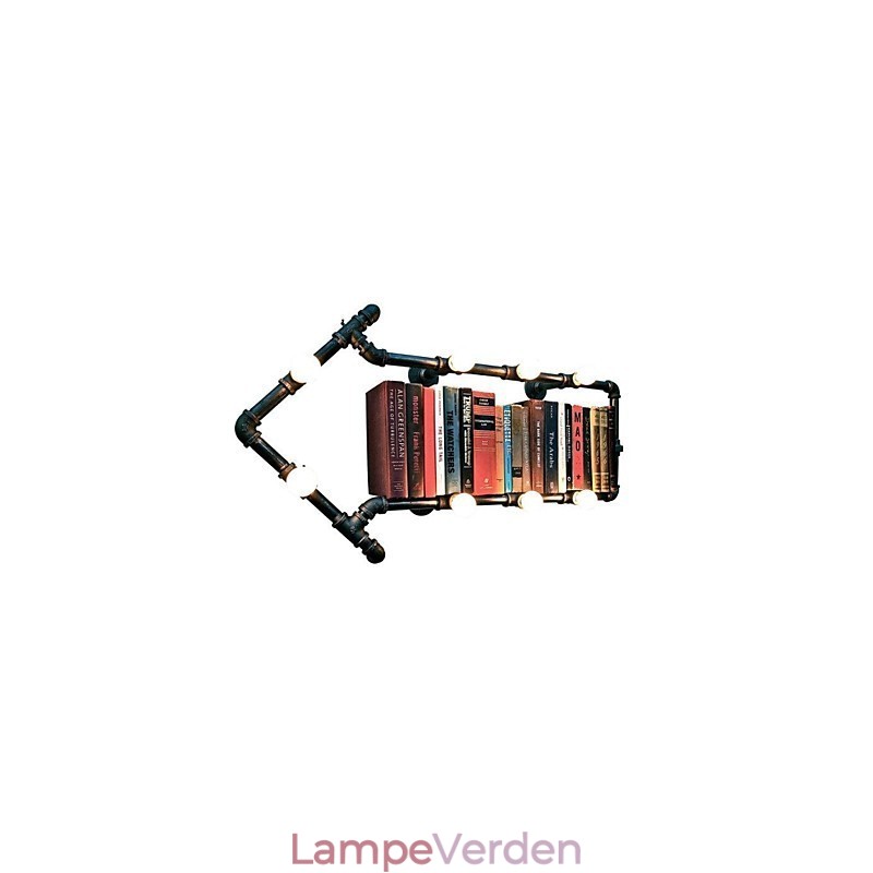 Industriel vandvæg i amerikansk stil