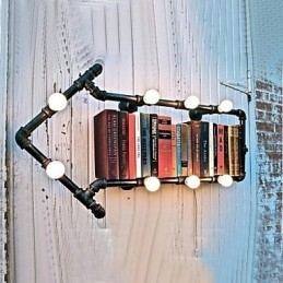 Industriel vandvæg i amerikansk stil