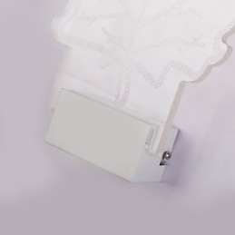 Akryl væglampe PVC lampe Light Chip Modern Contemporary Metal