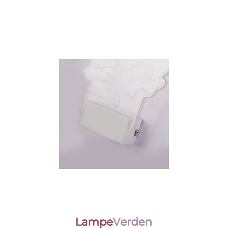 Akryl væglampe PVC lampe Light Chip Modern Contemporary Metal