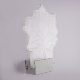Akryl væglampe PVC lampe Light Chip Modern Contemporary Metal