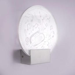 Akryl Væglampe PVC Lampe Lys Moderne Moderne Metal