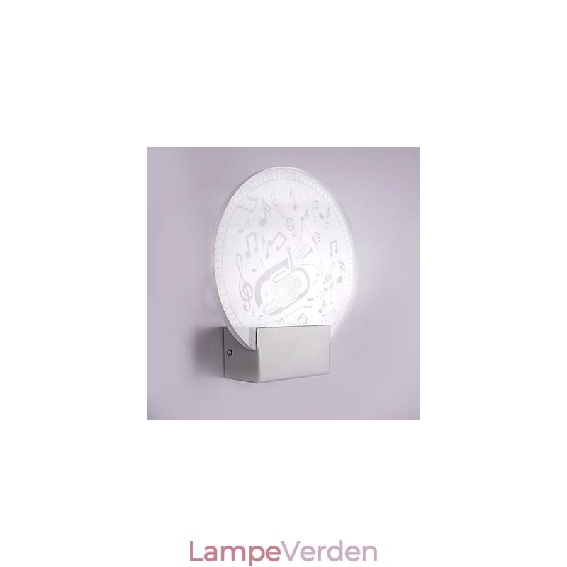Akryl Væglampe PVC Lampe Lys Moderne Moderne Metal