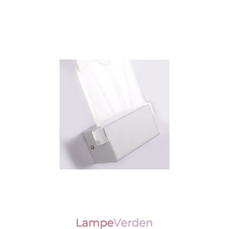 Akryl Væglampe PVC Lampe Lys Moderne Moderne Metal