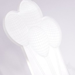 Akryl Væglampe PVC Lampe Lys Moderne Moderne Metal