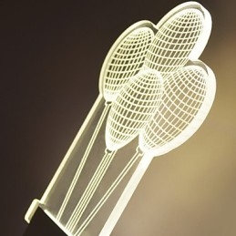 Akryl Væglampe PVC Lampe Lys Moderne Moderne Metal