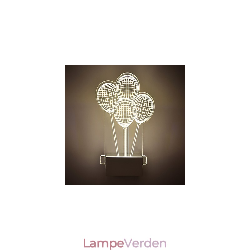 Akryl Væglampe PVC Lampe Lys Moderne Moderne Metal