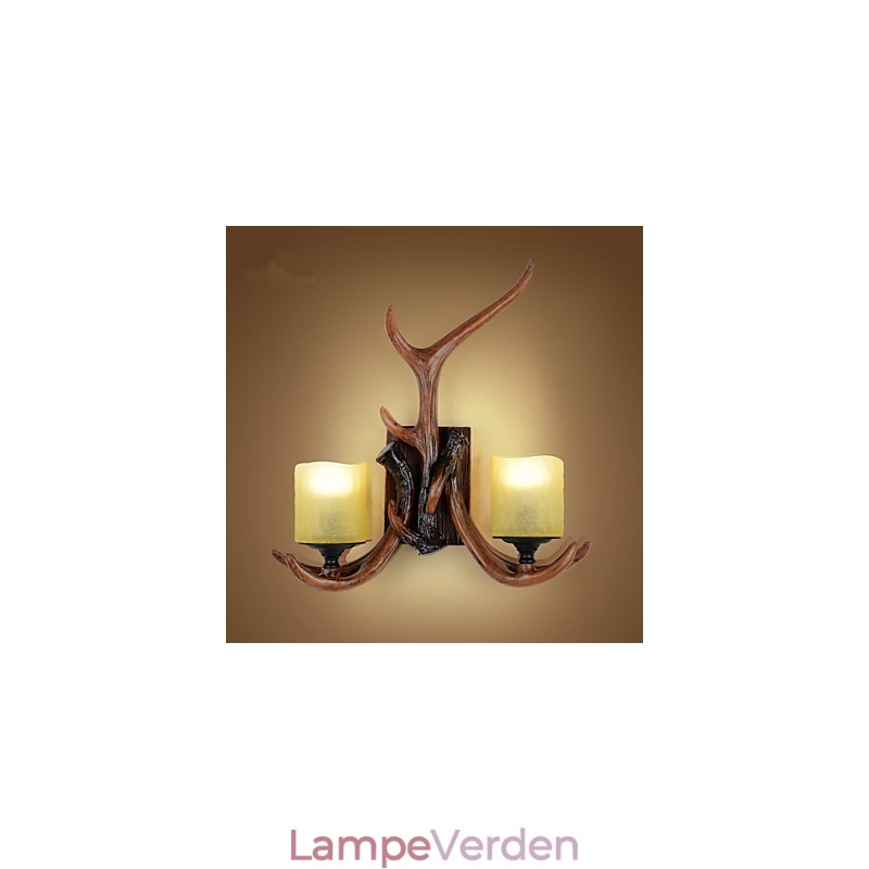 Væglamper Mini Style Traditionel klassisk harpiks