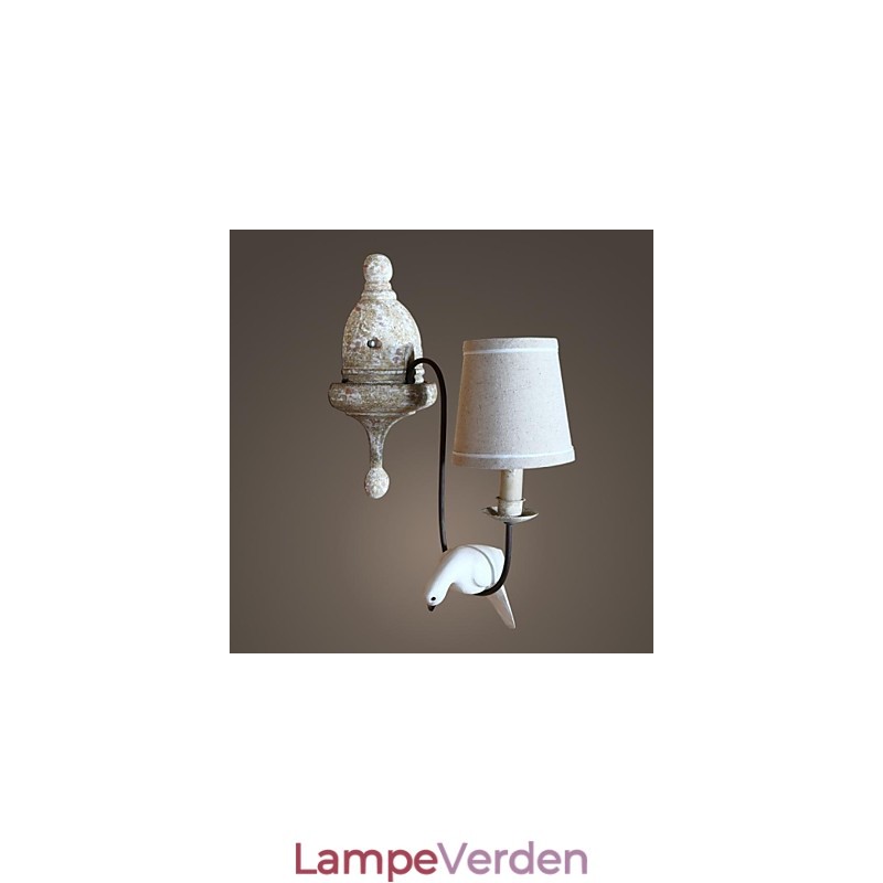 Mini Style Væglamper Country Wood Bambus
