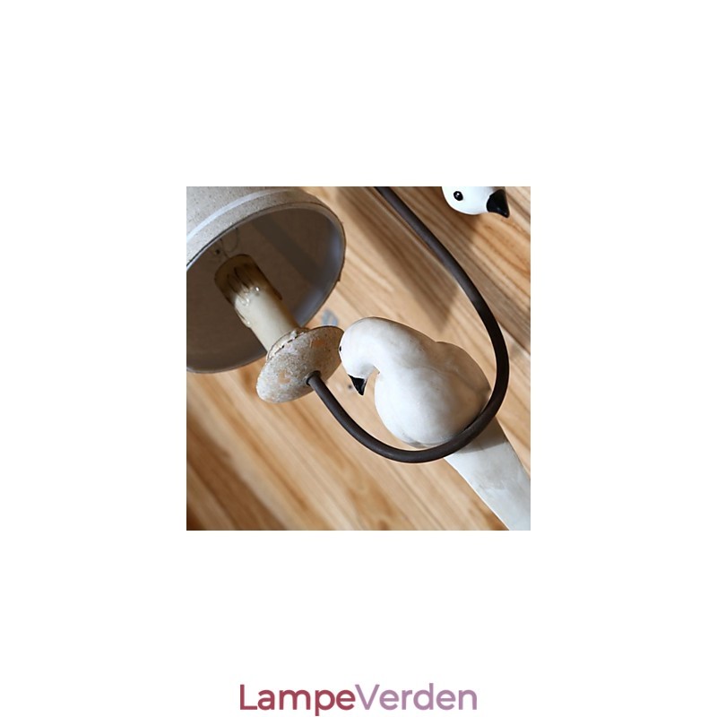 Mini Style Væglamper Country Wood Bambus