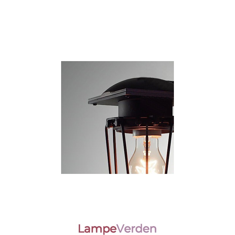 Retro smedede væglamper Enkelt hoved antik væglampe Reminisced Lampe Loft American Iron Vintage Small Cages Væglampe
