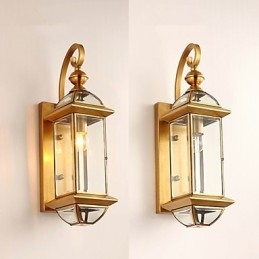 Væglamper Mini Style Traditionel Klassisk Metal