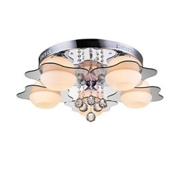 Fjernbetjening 5 lygter med Blue Redss Moderne Loftslys Flush Mount
