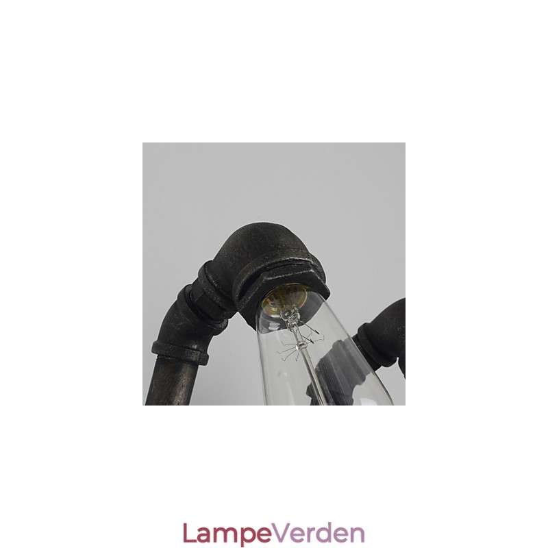 Retro metal væglampe til kaffebar
