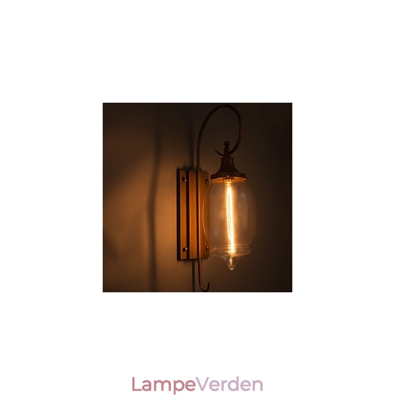 Væglamper til hjemmet Væglampe Minimalistisk interiør Gang Smedejernslampe Soveværelses sengelamper til stuen