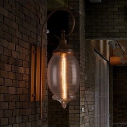 Væglamper til hjemmet Væglampe Minimalistisk interiør Gang Smedejernslampe Soveværelses sengelamper til stuen