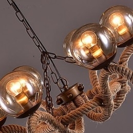 Lysekrone Mini Style Vintage Metal