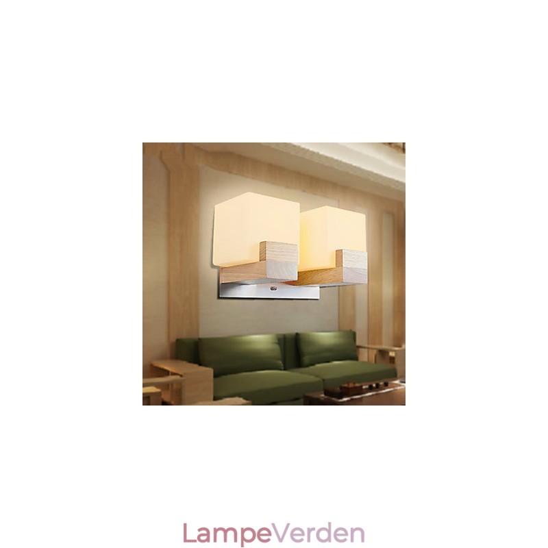 Væglamper Mini Style Traditionel Klassisk Træ Bambus