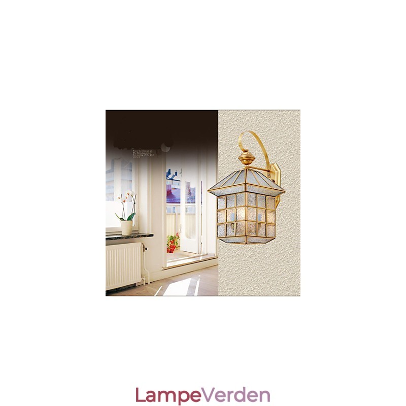 Udendørslampe Havelampe Udendørslampe fuld kobberlampe D